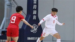 ĐT futsal nữ Việt Nam hòa nghẹt thở trước Trung Quốc sau 2 hiệp chính 